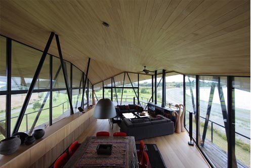 Interior Design of House at Punta Chilen