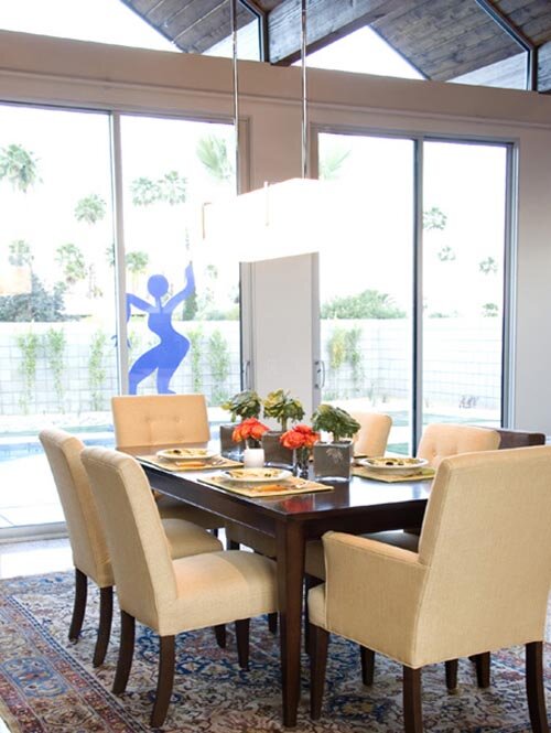 Modern Oasis Interior Design by Lori Dennis Interior Design Dining Room Design
