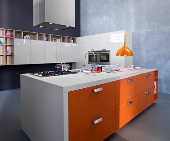 Code Colour Kitchen, Kitchen Design by Snaidero Kitchen Design