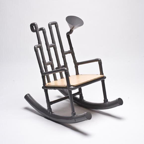 Rocking on the Beach, Underwater Sound Chair by Joon&Jung