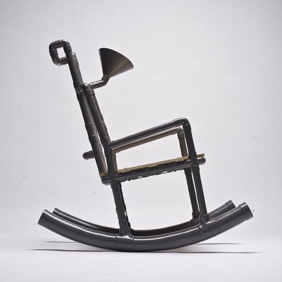 Rocking on the Beach, Underwater Sound Chair by Joon&Jung