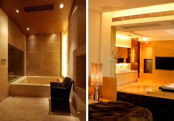 Warm House Interior Design by Thomas Chan