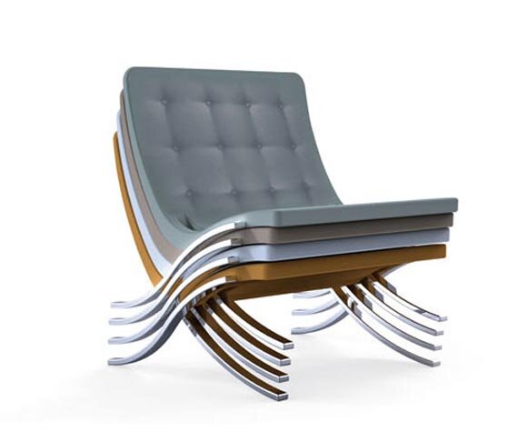 Barceloneta Chair by Deepdesign Barcelona Chair by Deepdesign