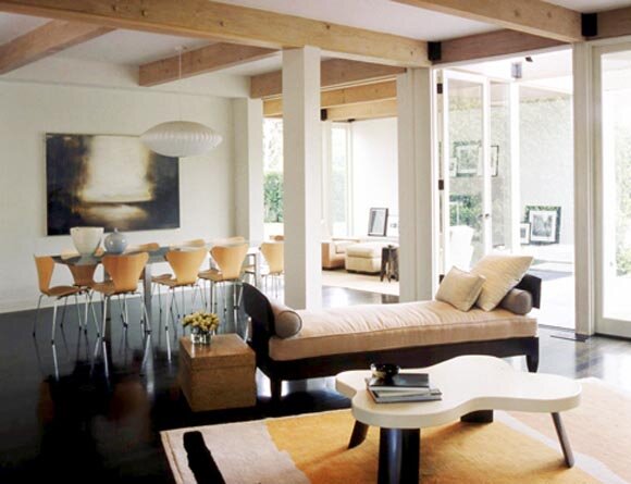 Interior view of California Home California Home Interior by Tori Golub Interior Design