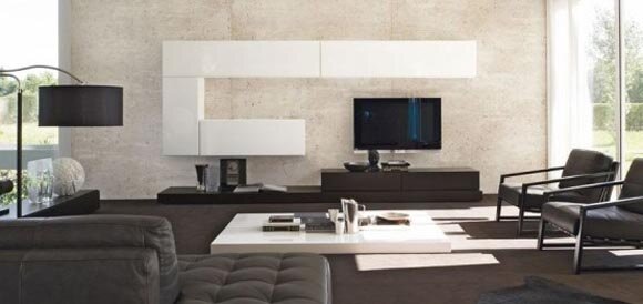 Living Room Storage Organization by DoimoDesign