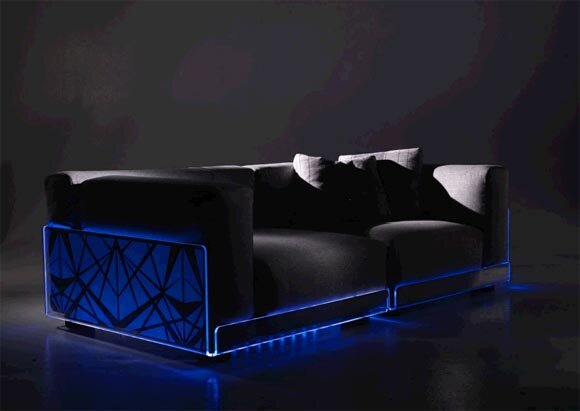 Asami Light Sofa by Colico Asami Light Sofa, Comfortable LED Lights Sofa by Colico
