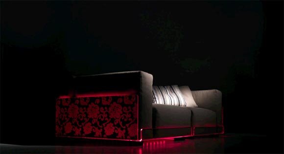 Asami Light Sofa by Colico Asami Light Sofa, Comfortable LED Lights Sofa by Colico
