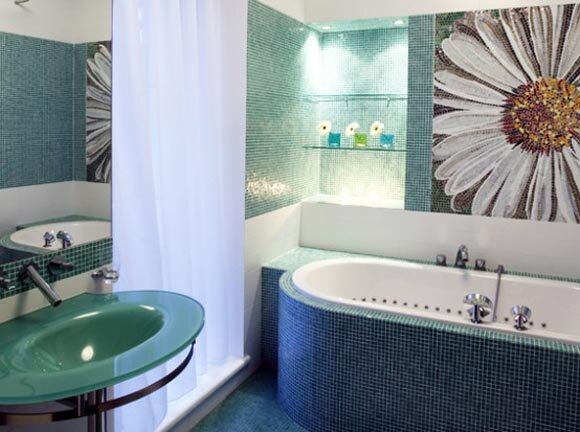 Bathroom view - Interior Apartment by Andrey Zharnitsky Studio Apartment Interior by Andrey Zharnitsky Studio by Andrey Zharnitsky Studio