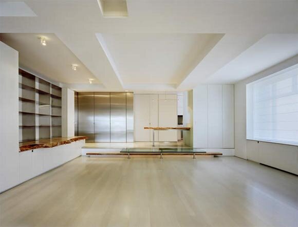 White Space apartment in Manhattan White Space-Ash 4 Ways Apartment in New York by HMA