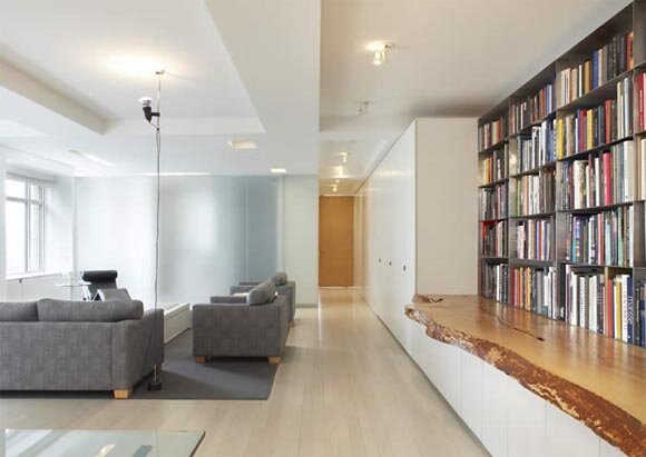 White Space apartment in Manhattan White Space-Ash 4 Ways Apartment in New York by HMA