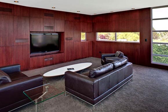 Archibeck Residence Family Room view Archibeck Residence Interior