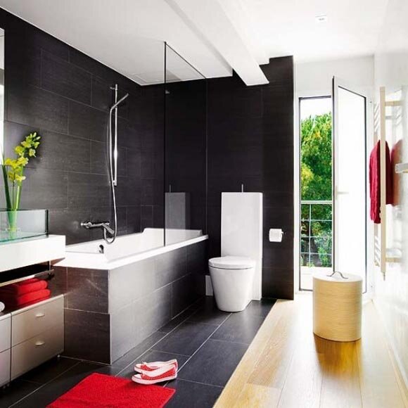 Black Bathroom Design Ideas Black Bathroom Design Ideas