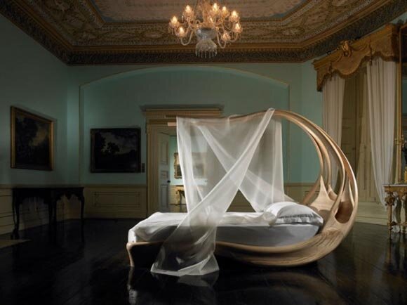 Enignum by Joseph Walsh Enignum, Wooden Canopy Bed by Joseph Walsh