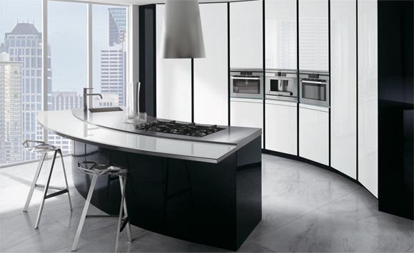 Italian kitchen ElektraVetro Modern Italian kitchen ElektraVetro by Ernestomeda