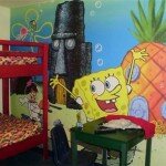 Cartoon Themed Child's Bedroom