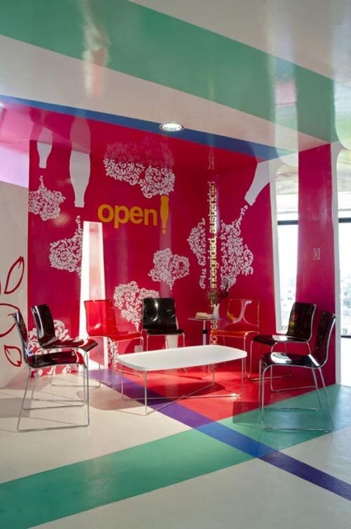 Coca Cola Training Facility interior Espacio C, Coca Cola Training Facility Interior by ROW Studio