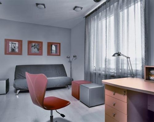 Modern and Minimalist Apartment Interior Photo Modern and Minimalist Apartment Interior, Furnished by Italian and French furniture
