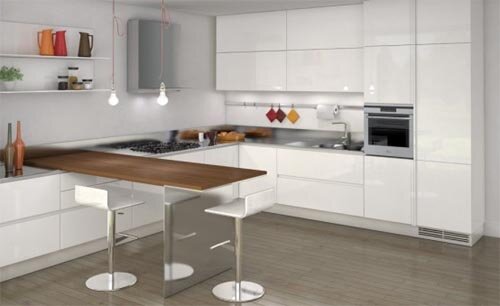 Modrern Kitchen Design by Ernestomeda Modrern Kitchen Design by Ernestomeda Creating clean kitchen with Emetrica Kitchen