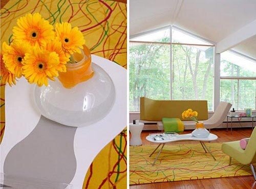 Modern colorful interior photo Modern colorful interior photo Contemporary Home Design with Colorful Interior Decoration